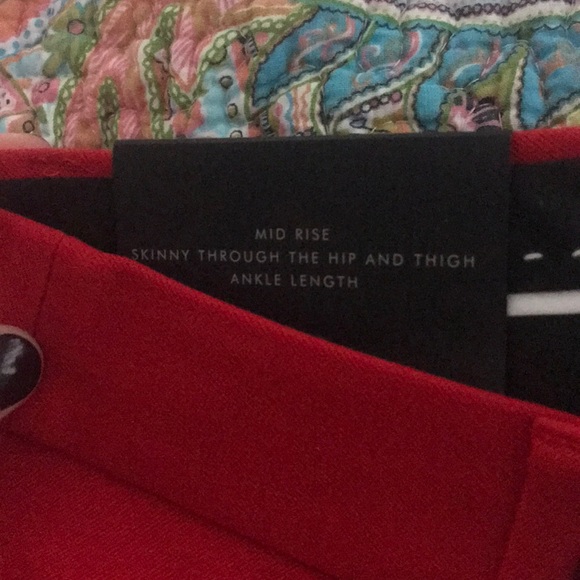 Red banana republic dress pant - Picture 3 of 3